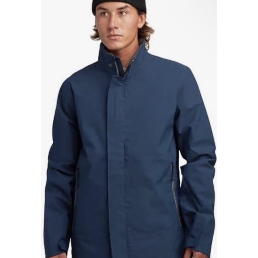 Dakine Jacket Unisex A-1 10K Mens XL Waterproof Ski Snowboard Jacket Canvas Navy